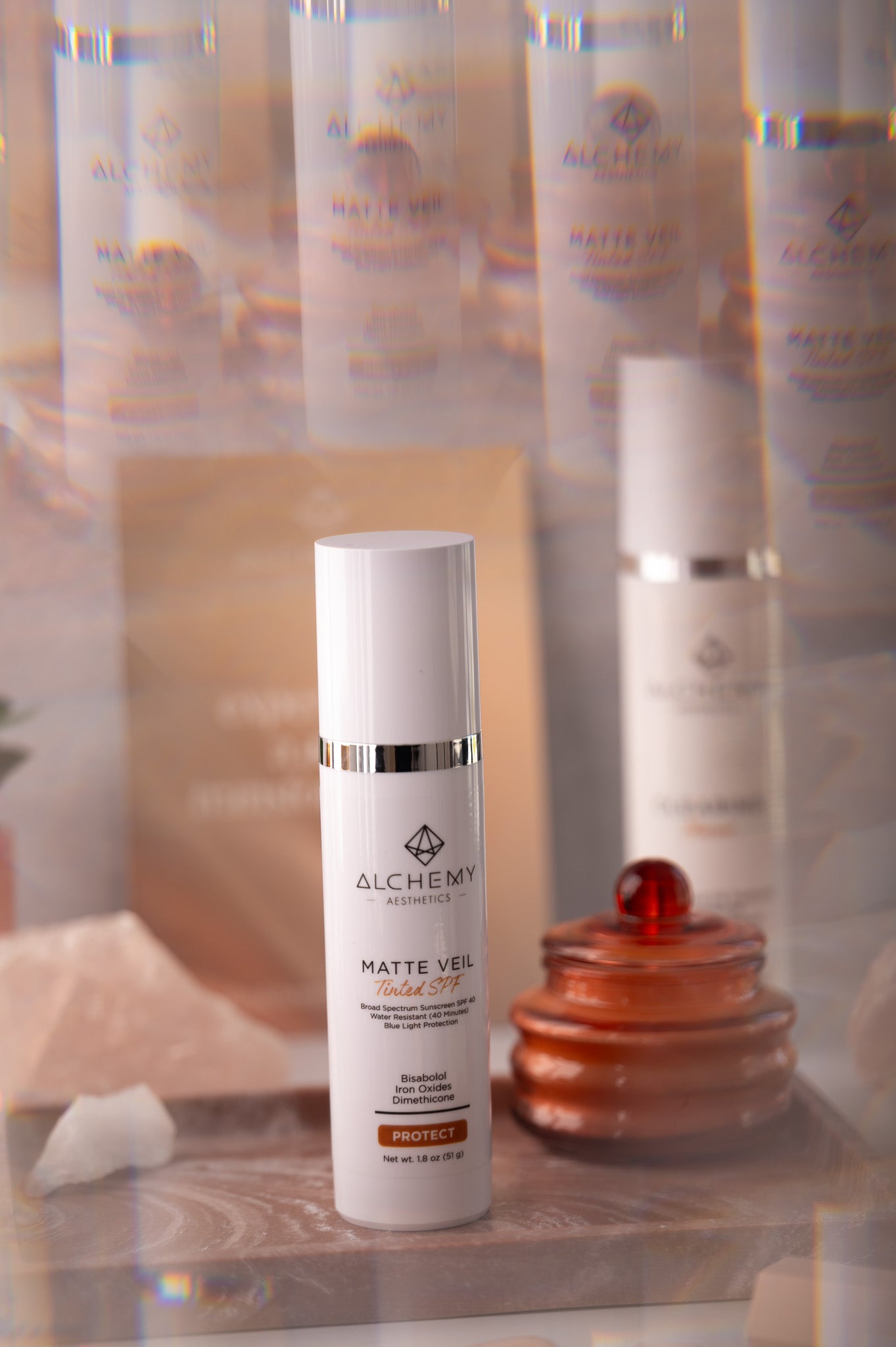 Matte Veil Tinted SPF | Light Defense for Shine-Controlled Skin