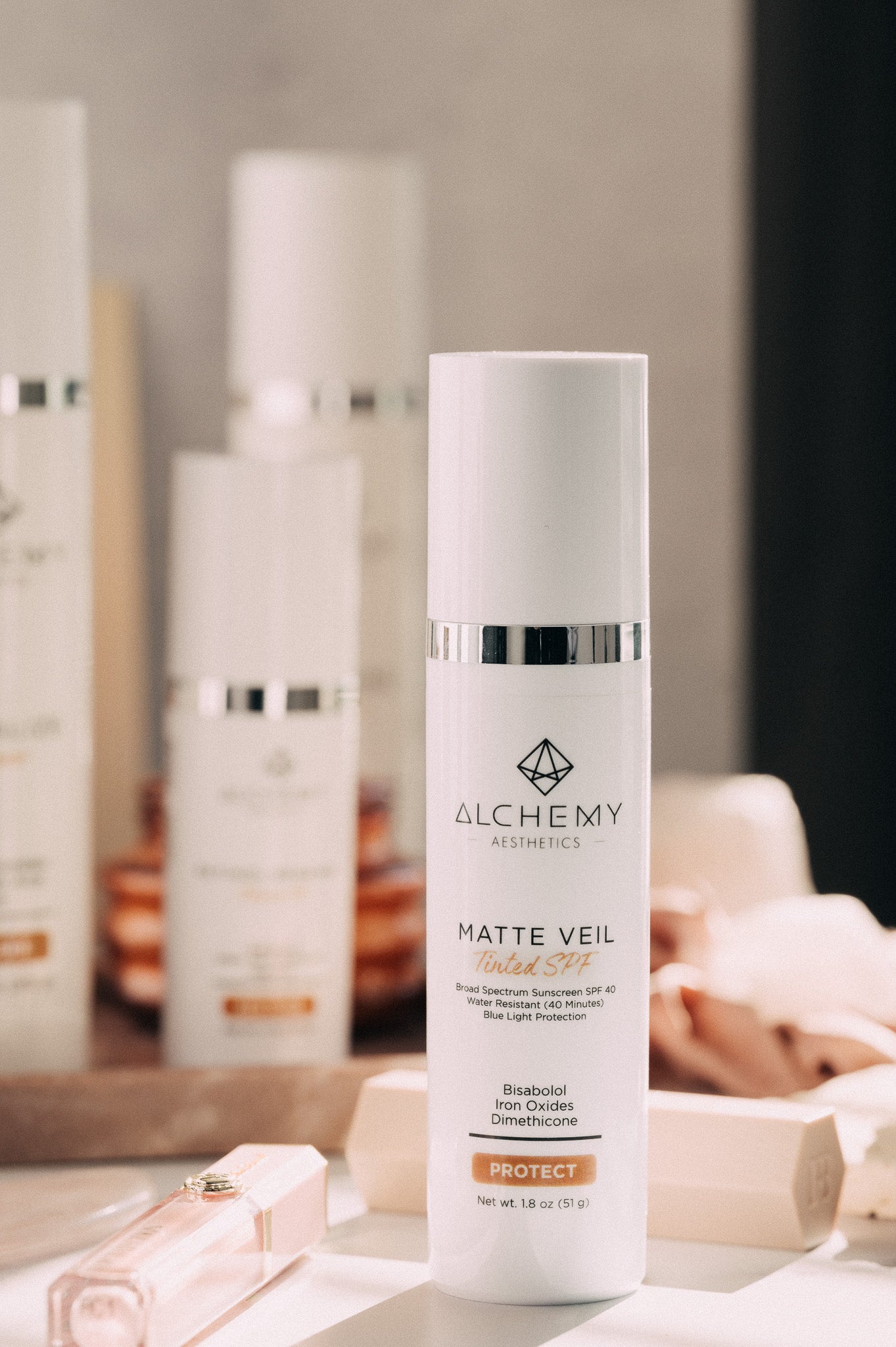 Matte Veil Tinted SPF | Light Defense for Shine-Controlled Skin