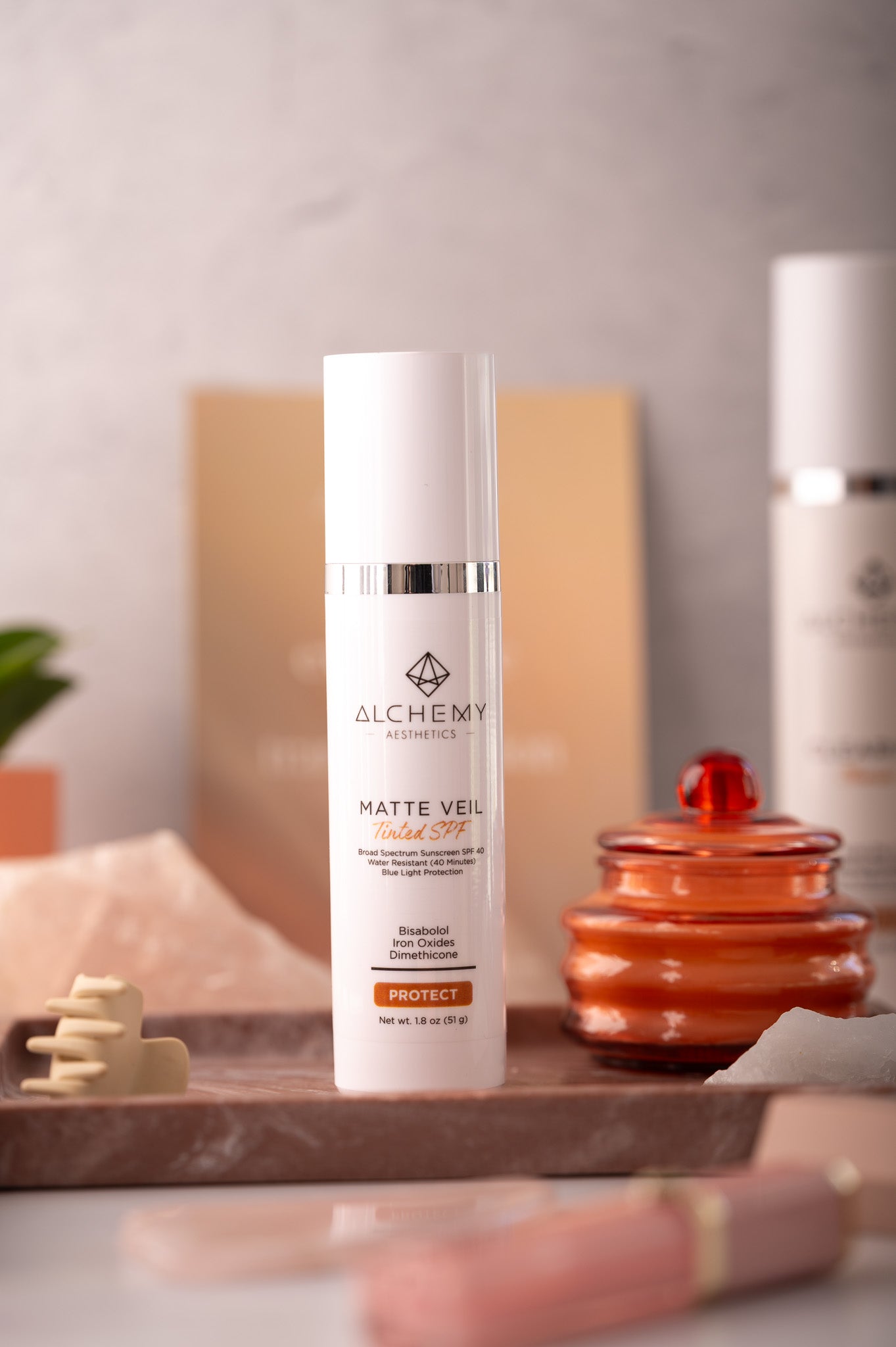 Matte Veil Tinted SPF | Light Defense for Shine-Controlled Skin